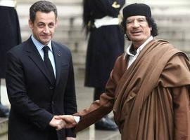 Sarkozy investigáu por financia-y Gadafi la campaña ellectoral