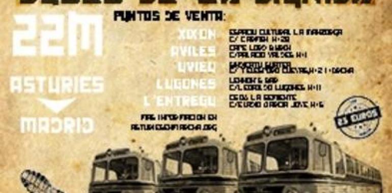 Buses de la dignidá dende Asturies: últimu día 16 marzu