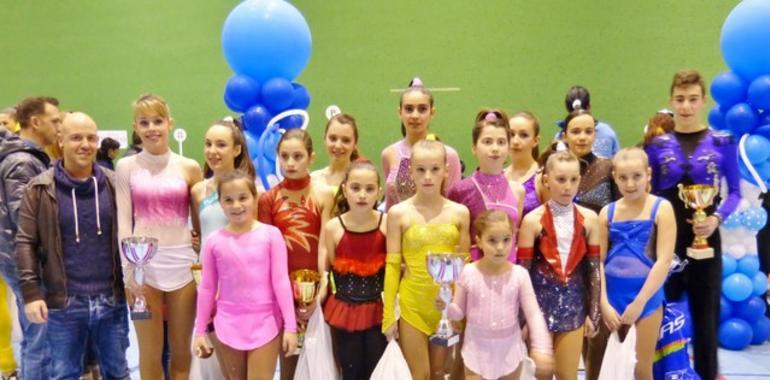 Triunfo para el Ovetus Patinaje Club y Centro Asturiano en Navarra