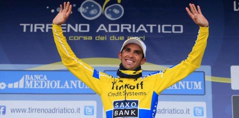 Alberto Contador se lleva la Tirreno-Adriático