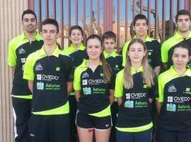 Un oro y un bronce para el Bádminton Oviedo en Tordesillas