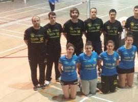 Historico ascenso a primera division nacional del CD Astures de badminton