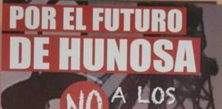 Paro unánime en todos los centros de trabajo de HUNOSA