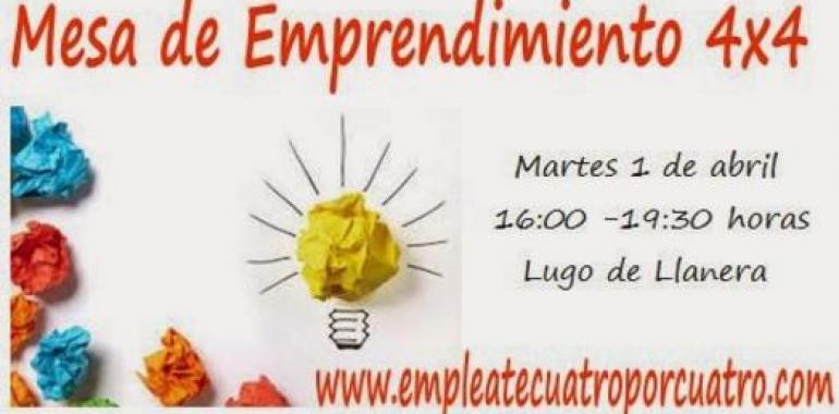 Emplea 4x4:El martes 1 en Llanera toca EMPRENDER