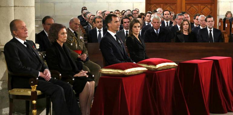 Funeral de Estado por Adolfo Suárez, celebrado en la catedral de la Almudena 