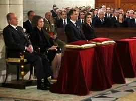 Funeral de Estado por Adolfo Suárez, celebrado en la catedral de la Almudena 