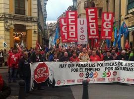 Multitudinario rechazo al austericidio, en Gijón