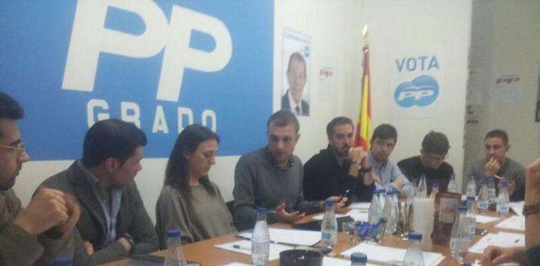 Nuevas Generaciones de Asturias inicia en Grao la pre-campaña para las Elecciones Europeas