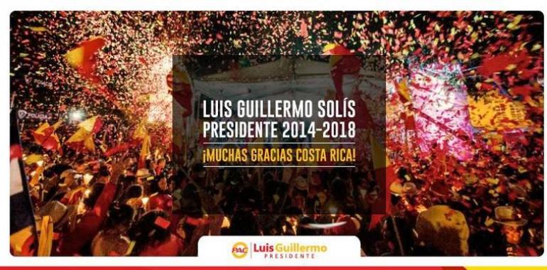 Luis Guillermo Solís:¡Tenemos el millón y más! ¡Muchas gracias Costa Rica! 