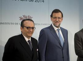 Rajoy destaca la \mejora\ de la economía española ante la Empresa Familiar