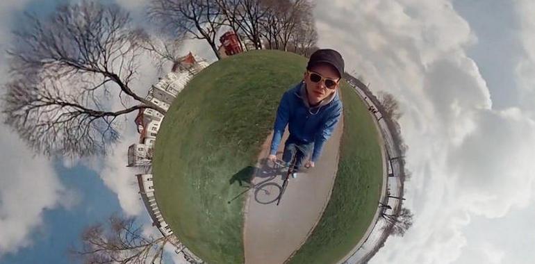 Así se ve el mundo en 360º durante un viaje en bicicleta