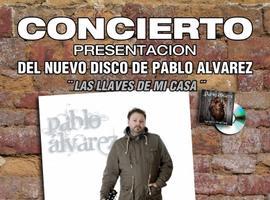Pablo Álvarez presenta \Las llaves de mi casa\ en concierto el día 16 en El Entrego