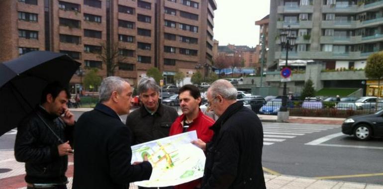 El GMS pide una rotonda en la confluencia de las calles Mieres, Montecerrao y Celestino Álvarez