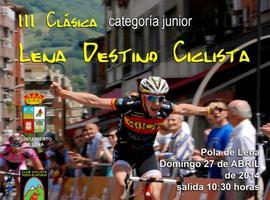 El domingo se celebra la Clásica Lena Destino Ciclista