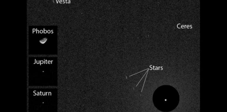 Curiosity Capta la Primera Imagen de un Asteroide Desde Marte