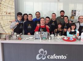 Personas con síndrome de Down se forman para el I Campeonato Barista Down de Asturias