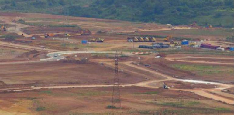 Andecha Astur entruga al Gobiernu español sobro la situación de  la estación intermodal de la ZALIA