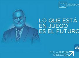 Cascos: El PP tapa de los carteles y retira de la campaña a Cañete para \"ocultar sus limitaciones\"