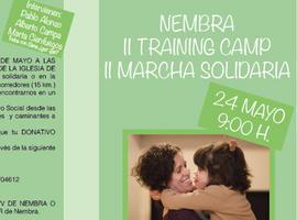 Training camp en Nembra solidario con la pequeña Elena, en lucha contra el Sanfilippo