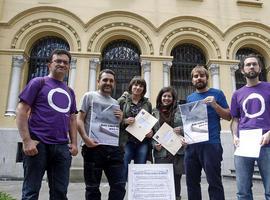 Acto de fin de campaña de Podemos en Gijón