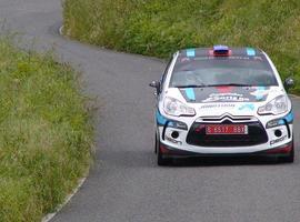 Victoria de Jonathan Pérez-René Rúa en la segunda prueba del Campeonato de Asturias de Rallyes 