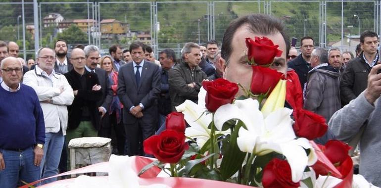 Homenaje a los mineros muertos en Turquía en el corazón de Asturias