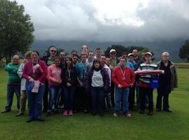 La Escuela de Golf Adaptado de Llanes celebró fin de curso con Don Orione