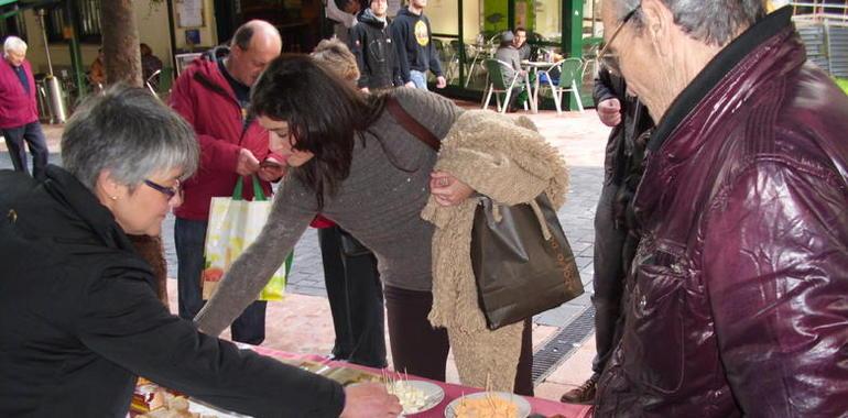 ¡Qué bien pasa el afuegal pitu con la sidra de La Gascona!