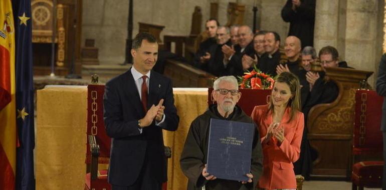 Los Príncipes de Asturias presiden la entrega del Premio “Príncipe de Viana” de la Cultura 