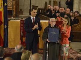 Los Príncipes de Asturias presiden la entrega del Premio “Príncipe de Viana” de la Cultura 