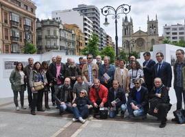 Moriyón destaca las fotografías "espectaculares" de Imágenes y Sensaciones en Begoña