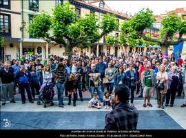 Ambientazo en la asamblea de Podemos en El Fontán