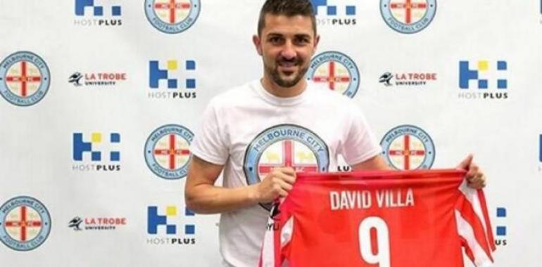 Villa comenzará la temporada en el Melbourne City (incluye vídeo)