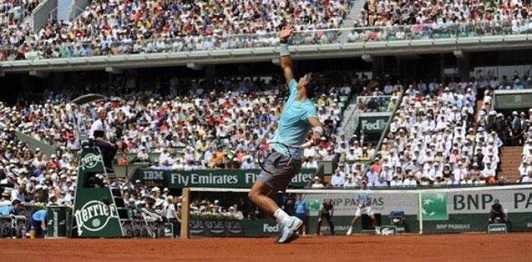 Rafa Nadal emocionado con su noveno Roland Garros