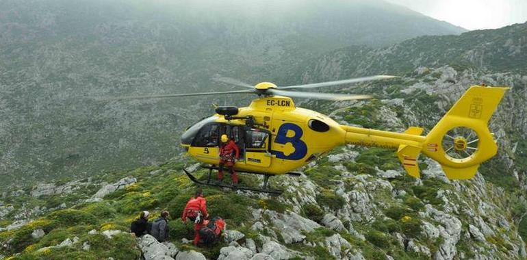 Rescatada una pareja extraviada en la zona de los Lagos de Covadonga