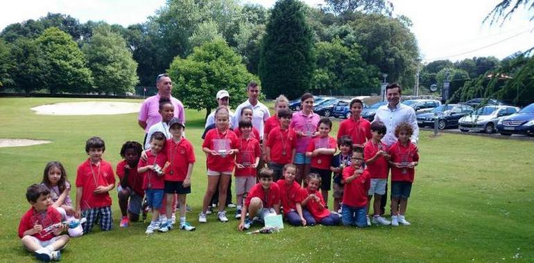 Ganadores del Torneo de Golf Fin de curso Escuela Infantil en Llanes