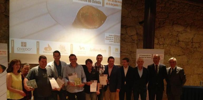 La Taberna del Zurdo logra el Vetusta de Oro en el IX Campeonato de Pinchos de Oviedo