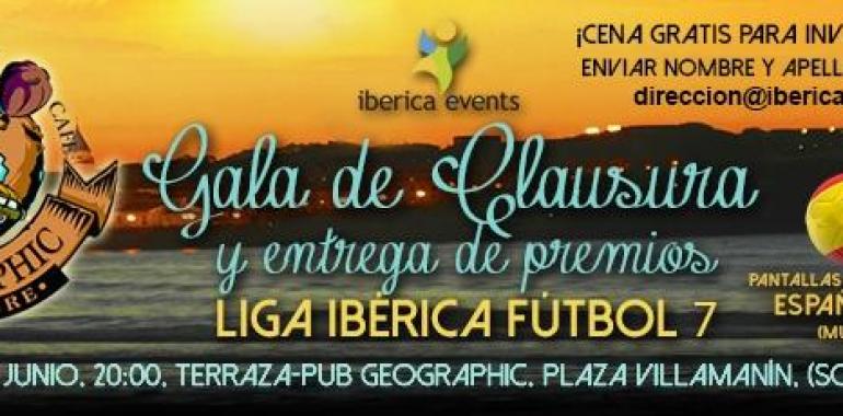 Gala entrega de premios de la Liga Ibérica de Fútbol 7