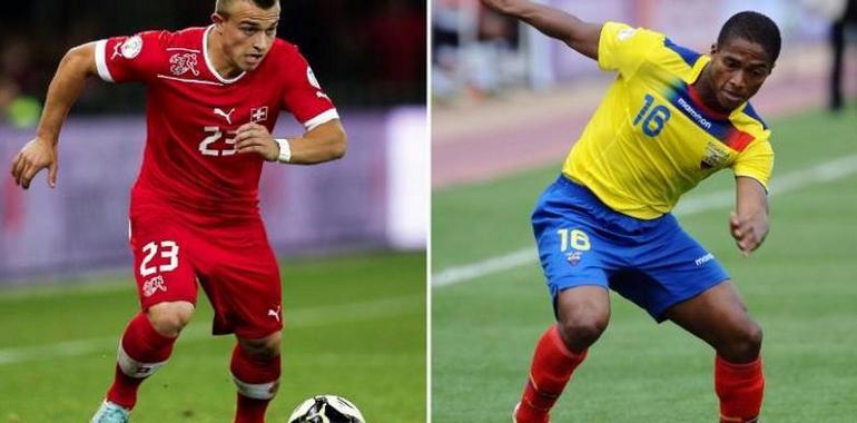 #Mundial: Ecuador y Suiza abren el Grupo E en un duelo vital  