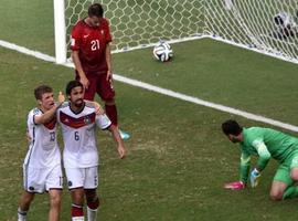 Alemania golea a Portugal 4-0 en Brasil-2014 con triplete de Thomas Muller  