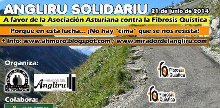 Subiendo el Angliru solidario