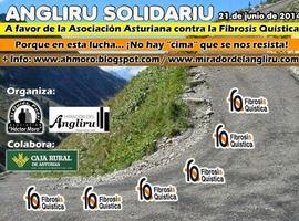 Subiendo el Angliru solidario