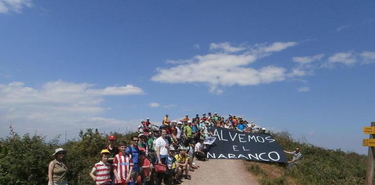 La segunda marcha popular Salvemos el Naranco coronó la cima