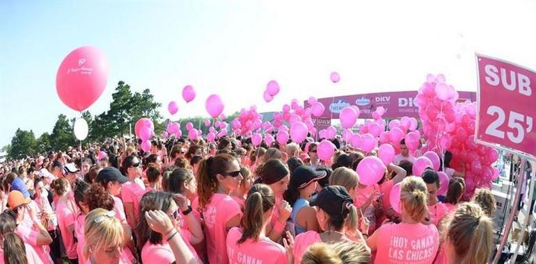 La avilesina Alba García triunfa en la multitudinaria #Carrera de la #Mujer de #Gijón  