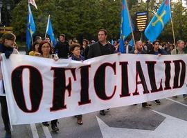  Oficialidá y escolarización 100% n’asturianu