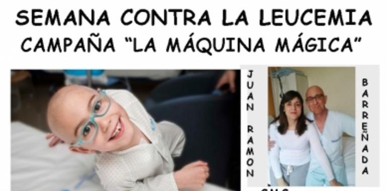 Gala solidaria La máquina mágica para combatir la leucemia, el viernes 27 en El Entrego