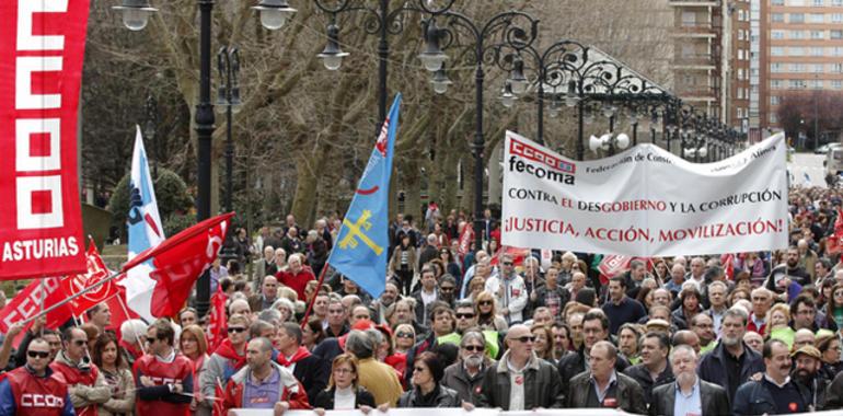 UGT y CCOO se movilizan contra la ofensiva penal por participar en movilizaciones