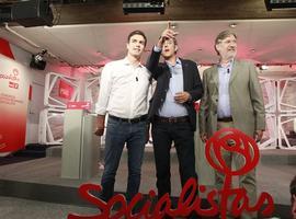 Los candidatos del PSOE prometen primaries abiertes en payares (Vídeo. castellano)