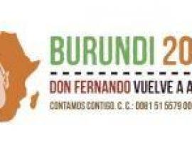 El proyecto Don Fernando vuelve a  Burundi envía otros 10.000€ al país africano 