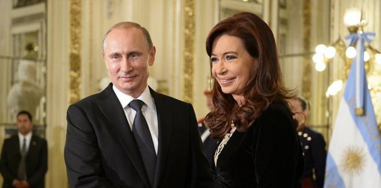 Cristina y Putin abogan por regular los capitales que convierten el mundo en un casino financiero